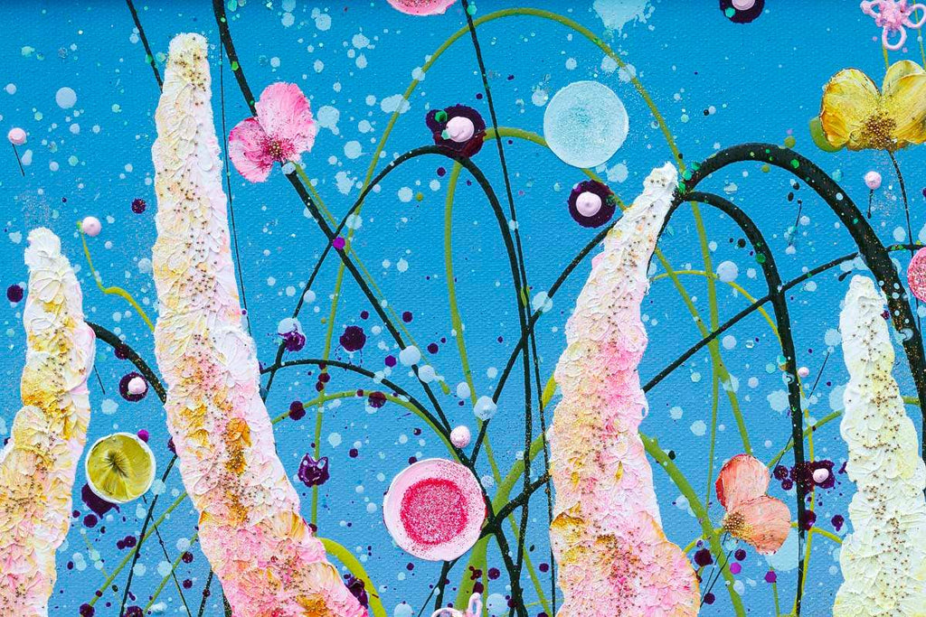 Eternity Of Rainbows - Original - SOLD by artist Leanne Christie - Wyecliffe Galleries