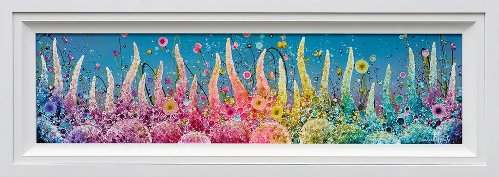 Eternity Of Rainbows - Original - SOLD by artist Leanne Christie - Wyecliffe Galleries