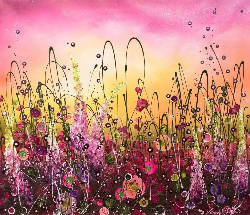 Fairy Love- SOLD by artist Leanne Christie - Wyecliffe Galleries