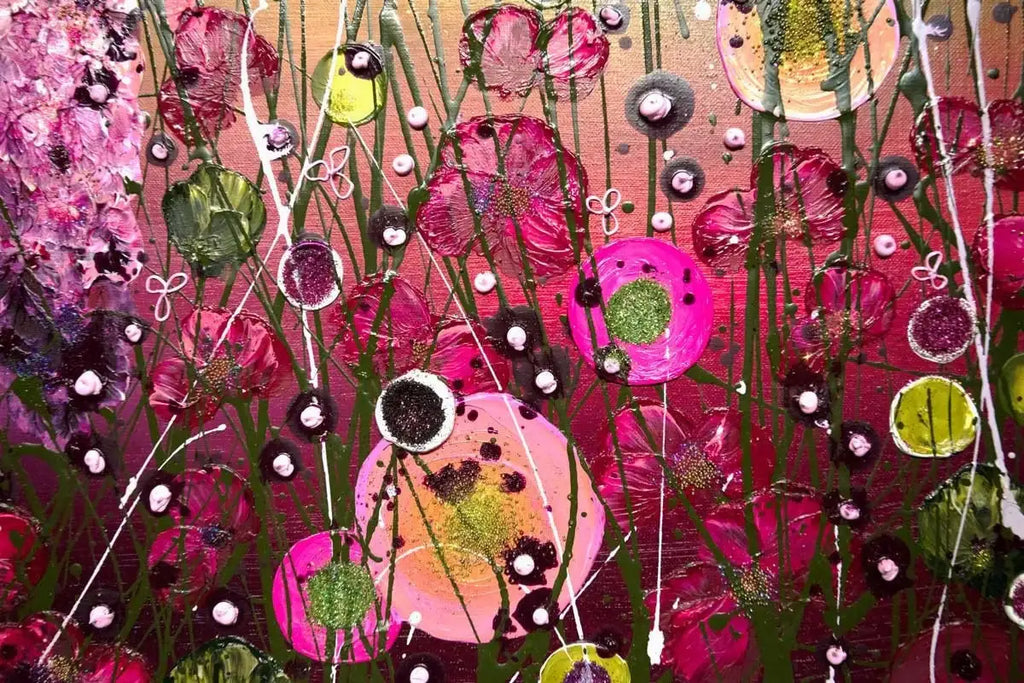 Fairy Love- SOLD by artist Leanne Christie - Wyecliffe Galleries