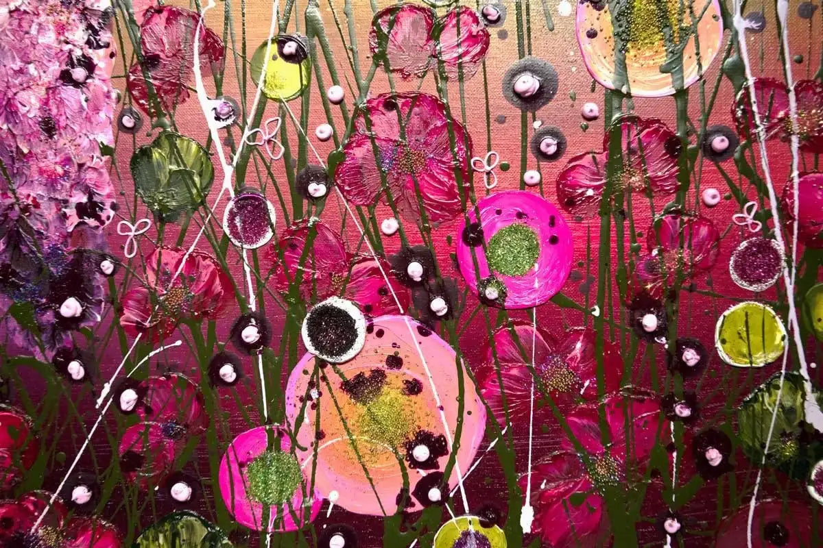 Fairy Love- SOLD by artist Leanne Christie - Wyecliffe Galleries