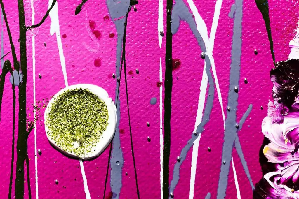 Beautiful Blooms - SOLD by artist Leanne Christie - Wyecliffe Galleries