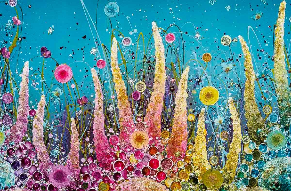 Give My Heart Hope - Original - SOLD by artist Leanne Christie - Wyecliffe Galleries