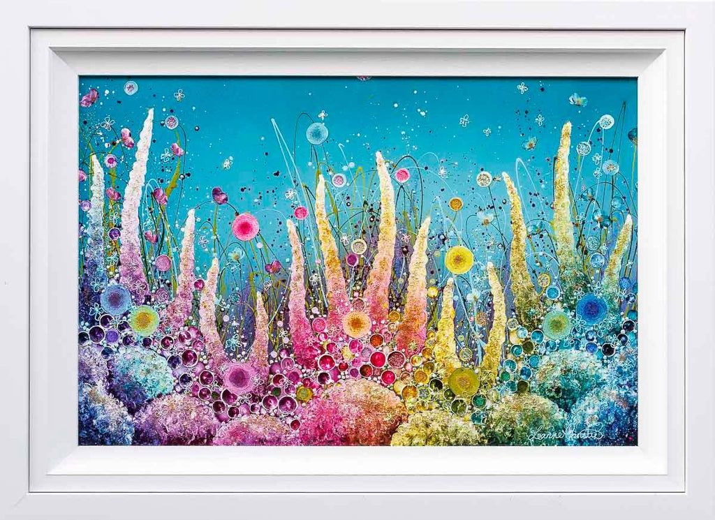 Give My Heart Hope - Original - SOLD by artist Leanne Christie - Wyecliffe Galleries