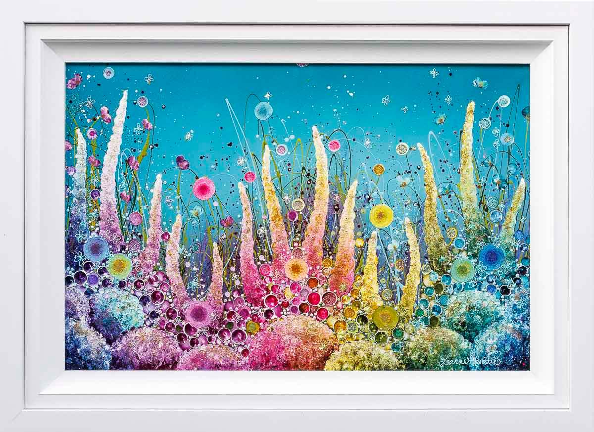 Give My Heart Hope - Original - SOLD by artist Leanne Christie - Wyecliffe Galleries