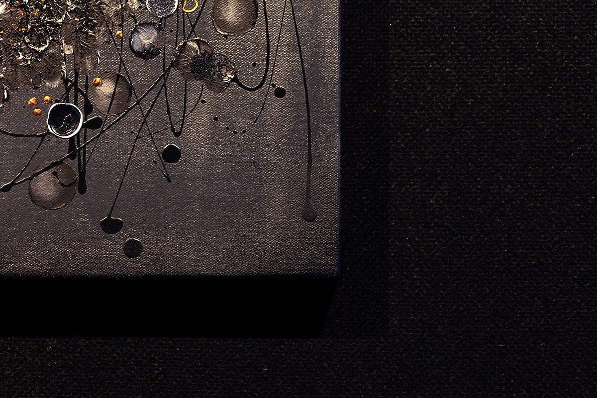 Golden Shimmer - Original - SOLD by artist Leanne Christie - Wyecliffe Galleries