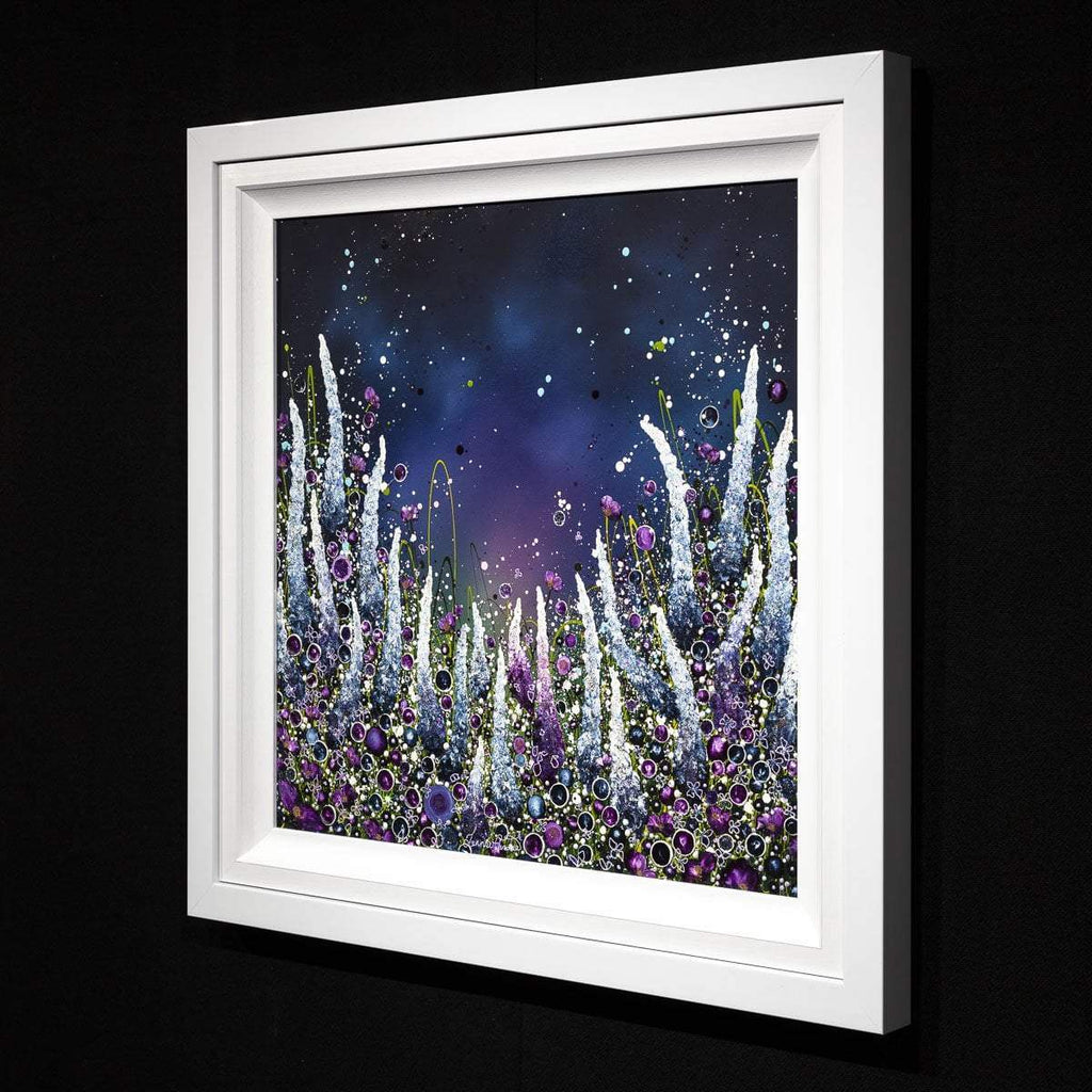 Indigo Skies - Original - SOLD by artist Leanne Christie - Wyecliffe Galleries