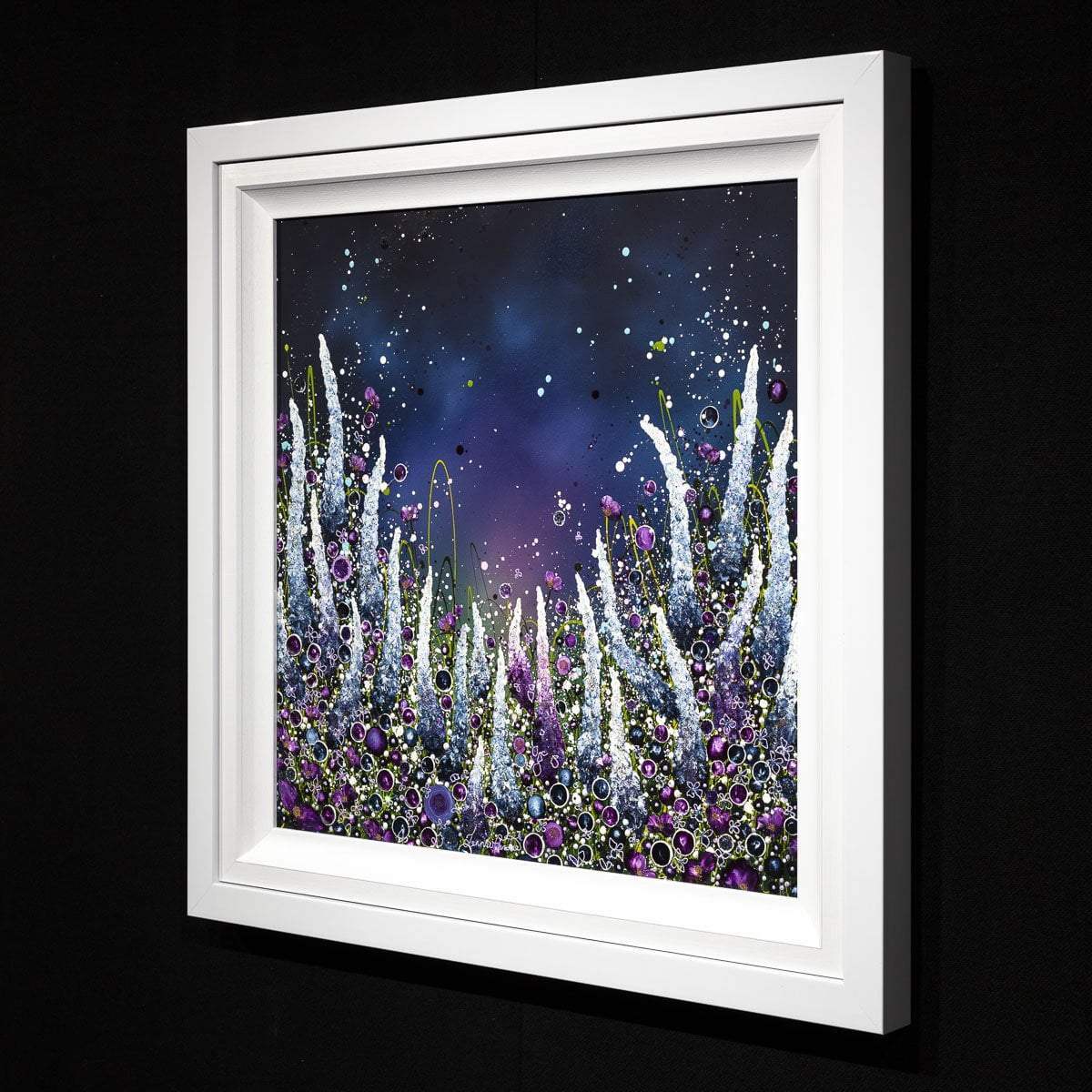 Indigo Skies - Original - SOLD by artist Leanne Christie - Wyecliffe Galleries