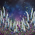 Indigo Skies - Original - SOLD by artist Leanne Christie - Wyecliffe Galleries