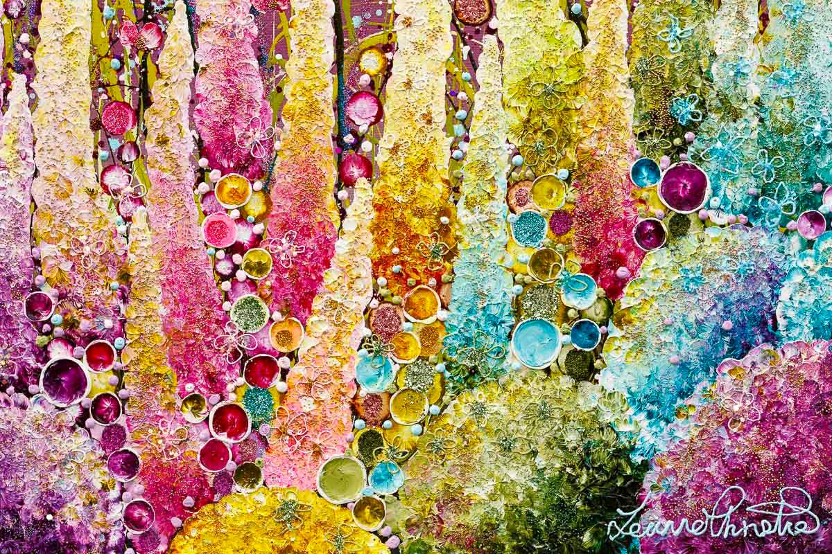 It's Always Been You - Original - SOLD by artist Leanne Christie - Wyecliffe Galleries