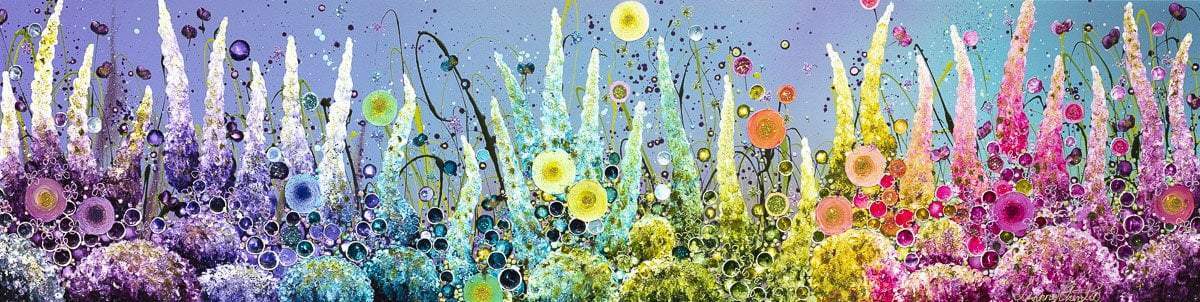 Je T'aime Pour Toujours - Original - SOLD by artist Leanne Christie - Wyecliffe Galleries