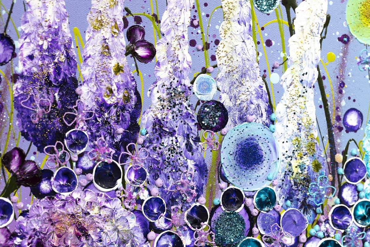 Je T'aime Pour Toujours - Original - SOLD by artist Leanne Christie - Wyecliffe Galleries