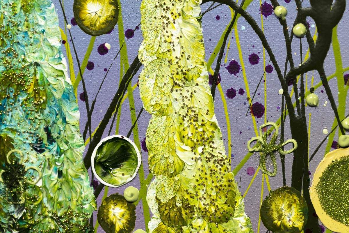 Je T'aime Pour Toujours - Original - SOLD by artist Leanne Christie - Wyecliffe Galleries