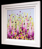 Larkspur Fancy - SOLD by artist Leanne Christie - Wyecliffe Galleries