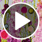 Larkspur Fancy - SOLD by artist Leanne Christie - Wyecliffe Galleries