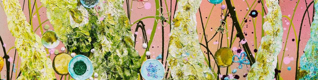 Lifetime Of Kisses - Original - SOLD by artist Leanne Christie - Wyecliffe Galleries