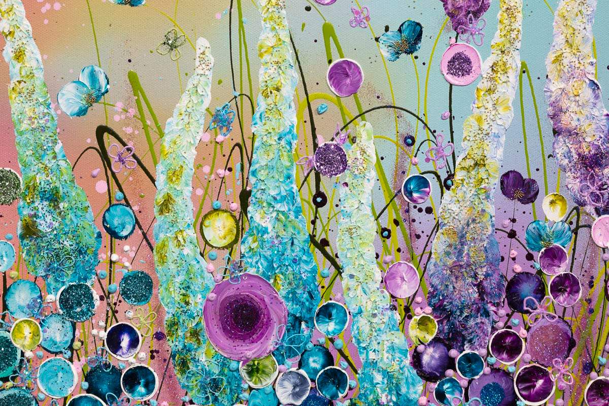 Lifetime Of Kisses - Original - SOLD by artist Leanne Christie - Wyecliffe Galleries