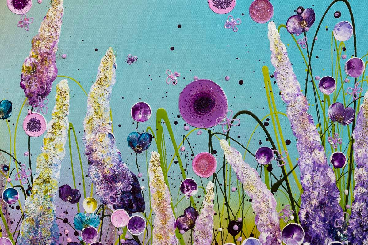 Lifetime Of Kisses - Original - SOLD by artist Leanne Christie - Wyecliffe Galleries