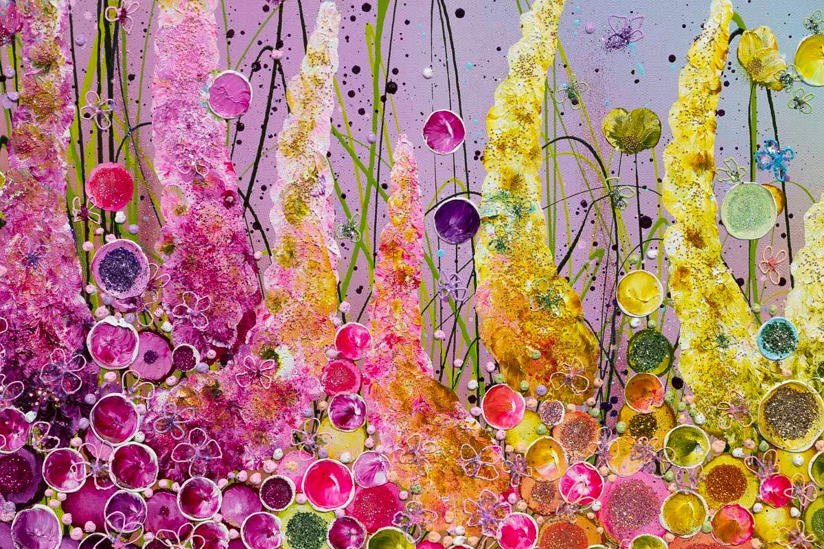 Lifetime Of Kisses - Original - SOLD by artist Leanne Christie - Wyecliffe Galleries