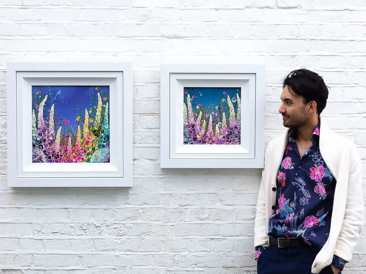 Love Found Us - Original SOLD by artist Leanne Christie - Wyecliffe Galleries