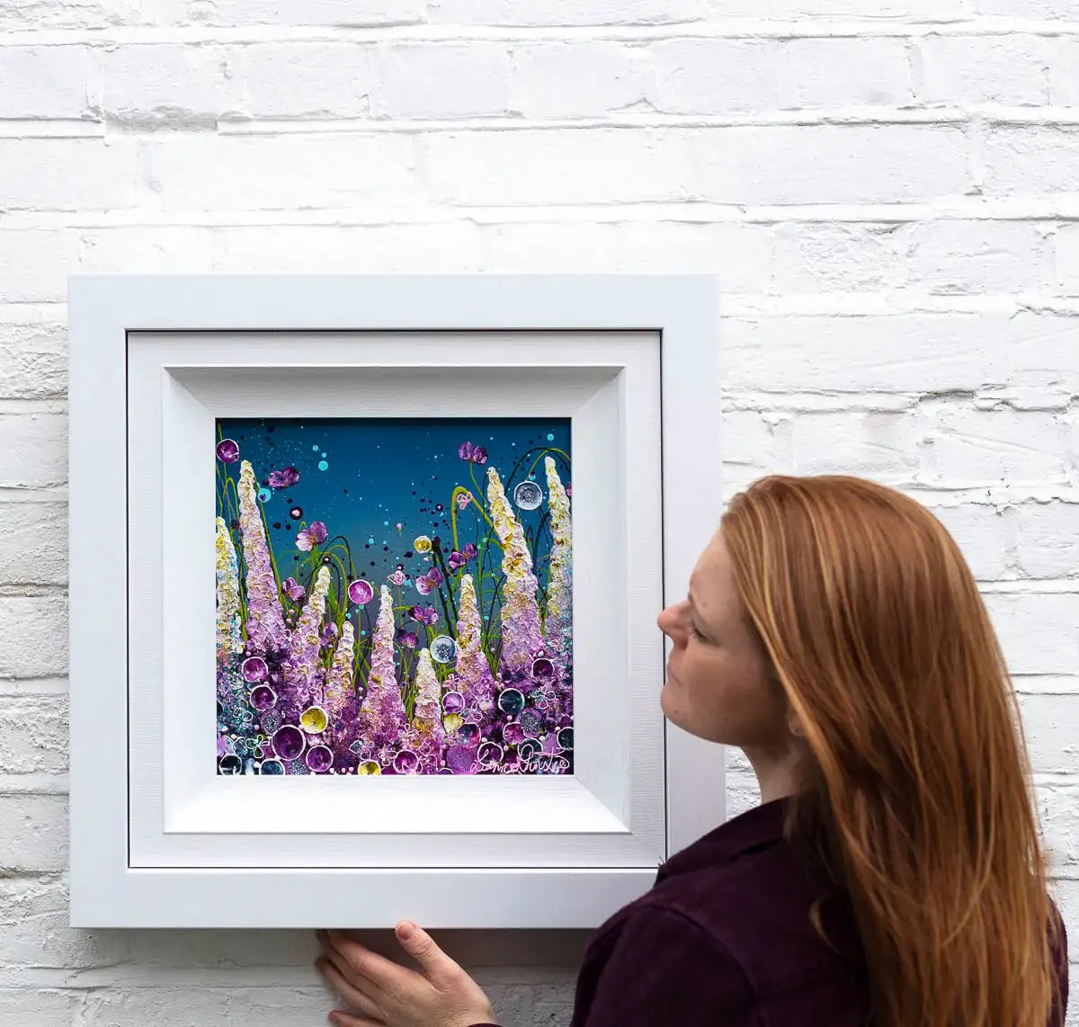 Love Found Us - Original SOLD by artist Leanne Christie - Wyecliffe Galleries