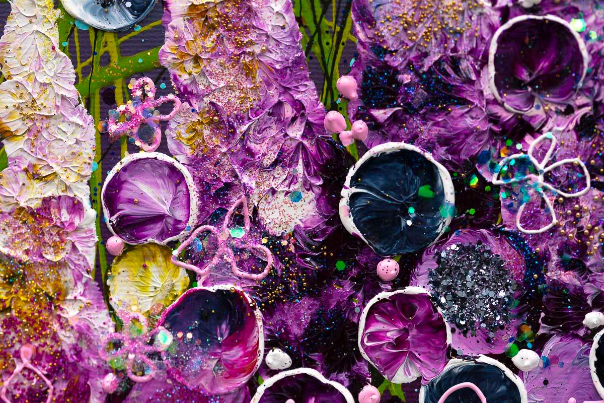 Love Found Us - Original SOLD by artist Leanne Christie - Wyecliffe Galleries