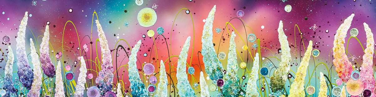 Love Gives Us A Fairytale - Original - SOLD by artist Leanne Christie - Wyecliffe Galleries