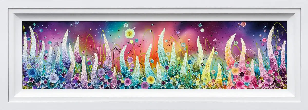 Love Gives Us A Fairytale - Original - SOLD by artist Leanne Christie - Wyecliffe Galleries