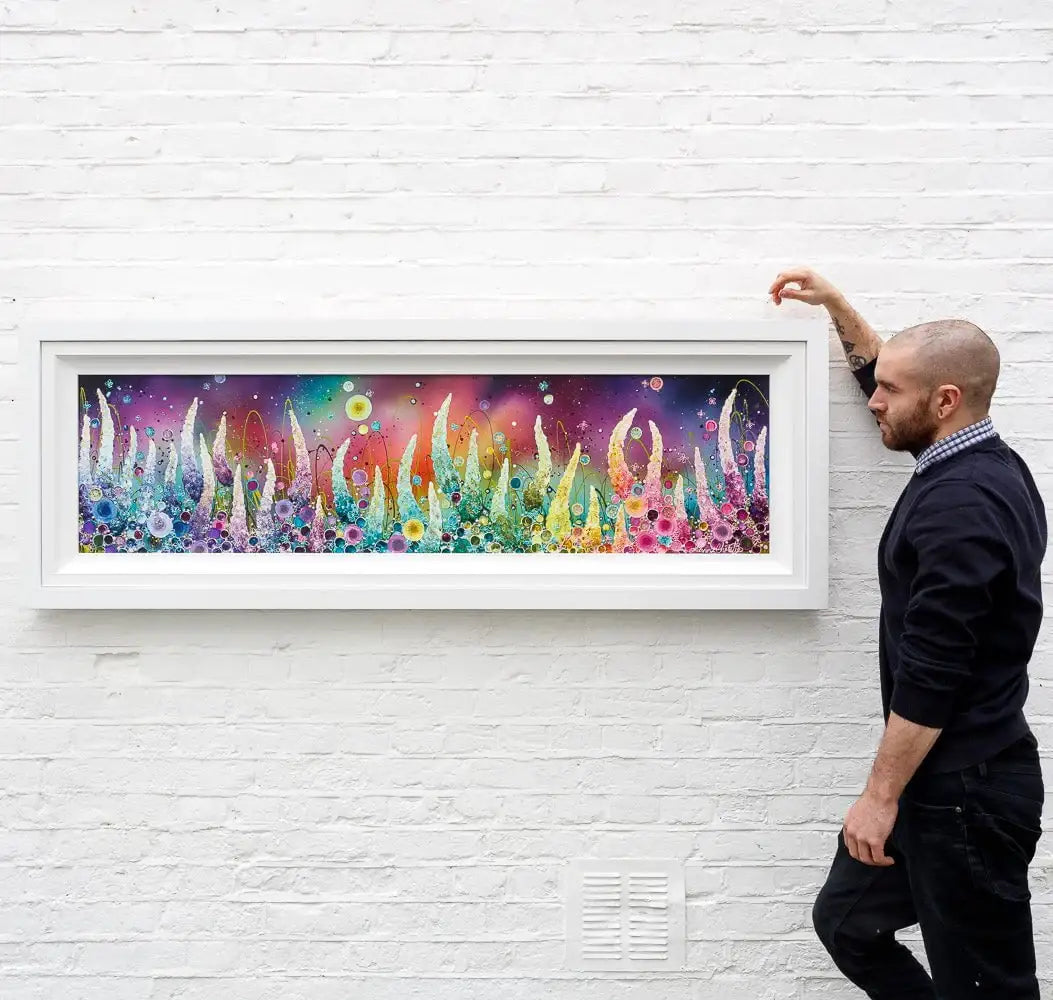 Love Gives Us A Fairytale - Original - SOLD by artist Leanne Christie - Wyecliffe Galleries