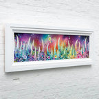 Love Gives Us A Fairytale - Original - SOLD by artist Leanne Christie - Wyecliffe Galleries