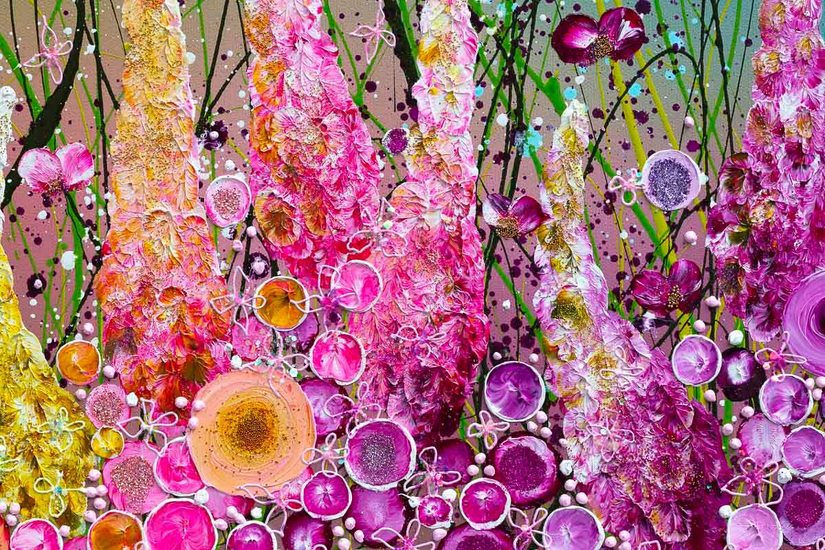 Love That Comes Once in a Lifetime - Original - SOLD by artist Leanne Christie - Wyecliffe Galleries