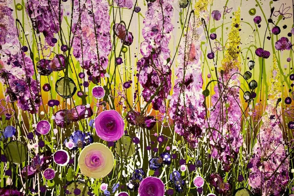 Romance in the Meadow - SOLD by artist Leanne Christie - Wyecliffe Galleries