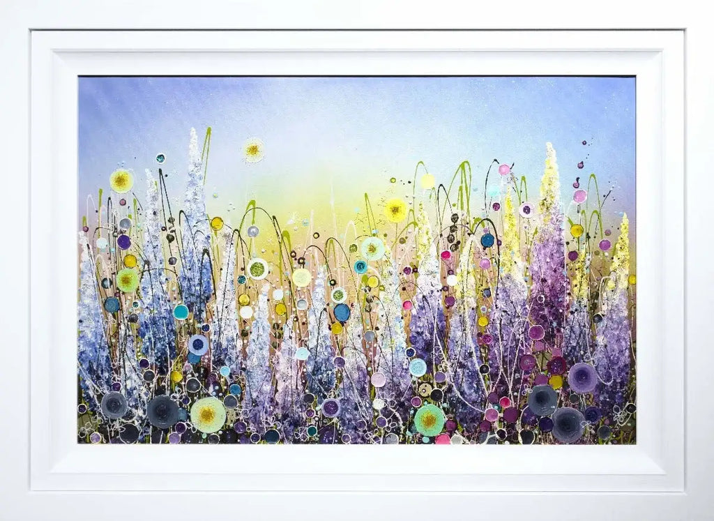Sparkles in the Meadow - SOLD by artist Leanne Christie - Wyecliffe Galleries