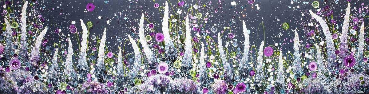 The Light You Give Me When I'm in Shadow - Original - SOLD by artist Leanne Christie - Wyecliffe Galleries