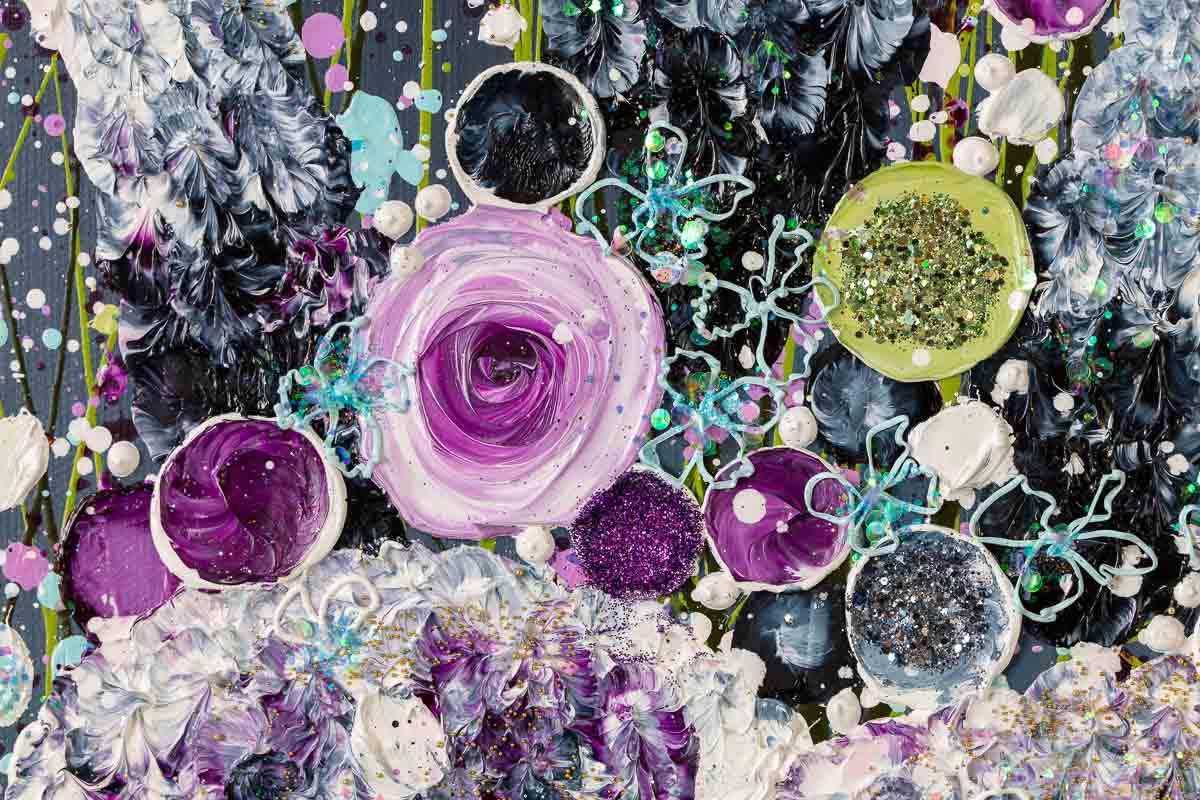 The Light You Give Me When I'm in Shadow - Original - SOLD by artist Leanne Christie - Wyecliffe Galleries