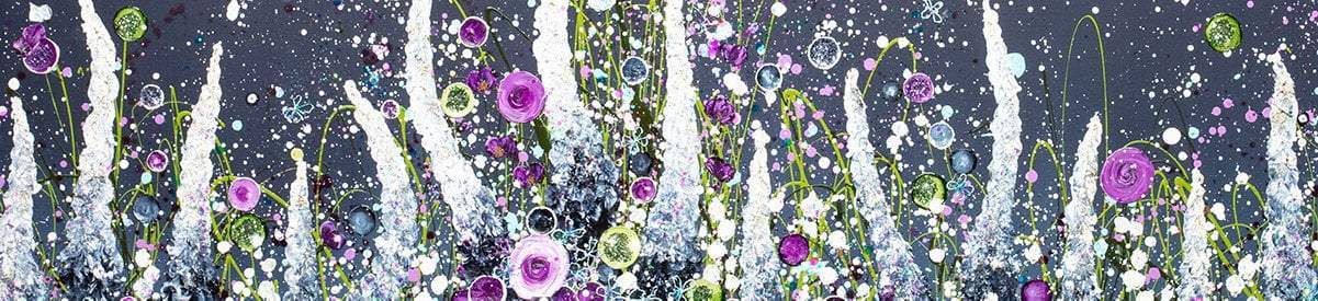 The Light You Give Me When I'm in Shadow - Original - SOLD by artist Leanne Christie - Wyecliffe Galleries