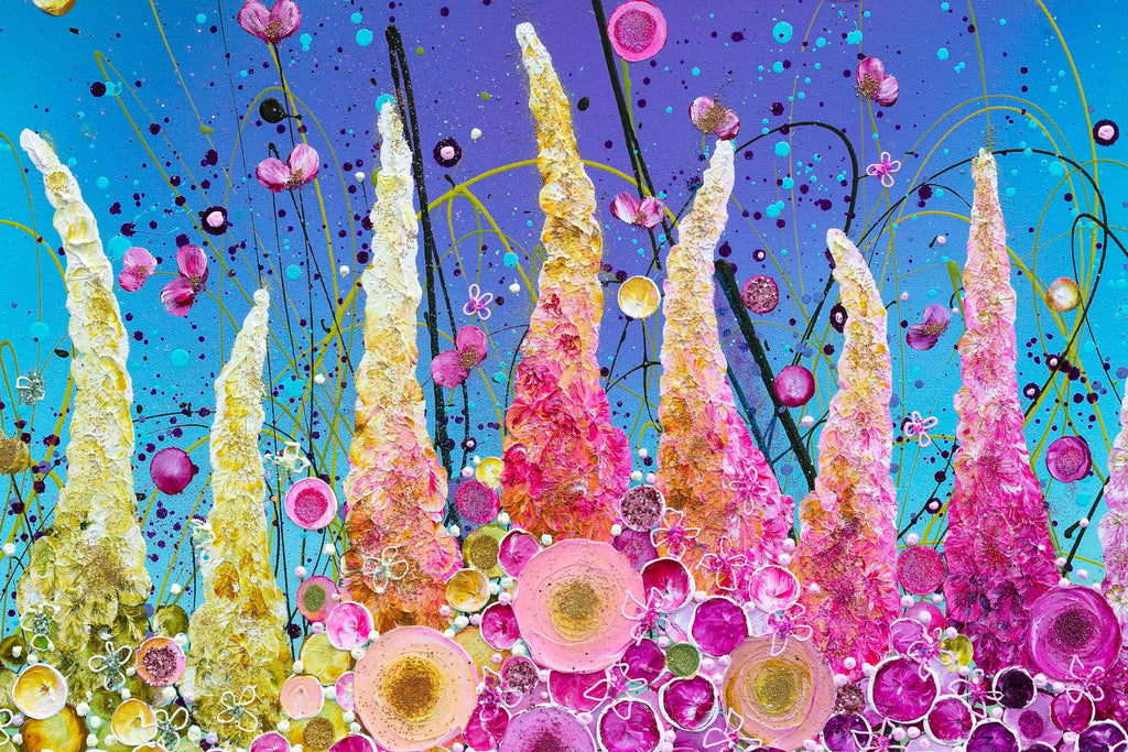 With Love - Original - SOLD by artist Leanne Christie - Wyecliffe Galleries