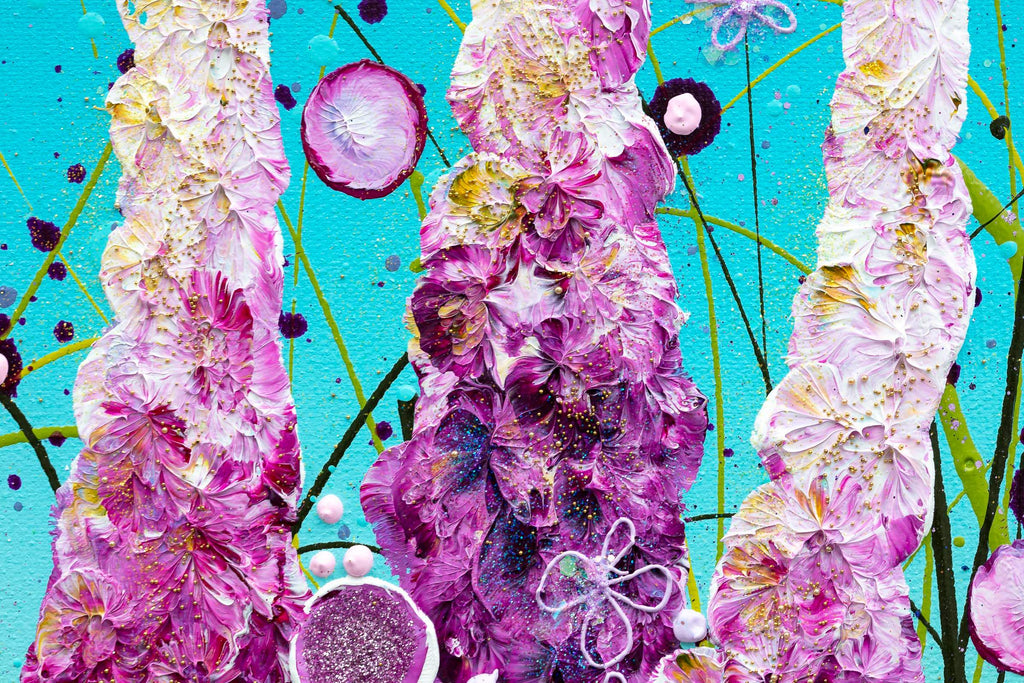 With Love - Original - SOLD by artist Leanne Christie - Wyecliffe Galleries