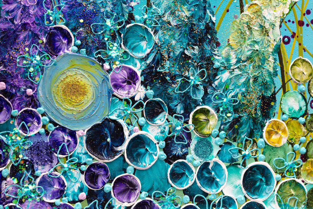 With Love - Original - SOLD by artist Leanne Christie - Wyecliffe Galleries