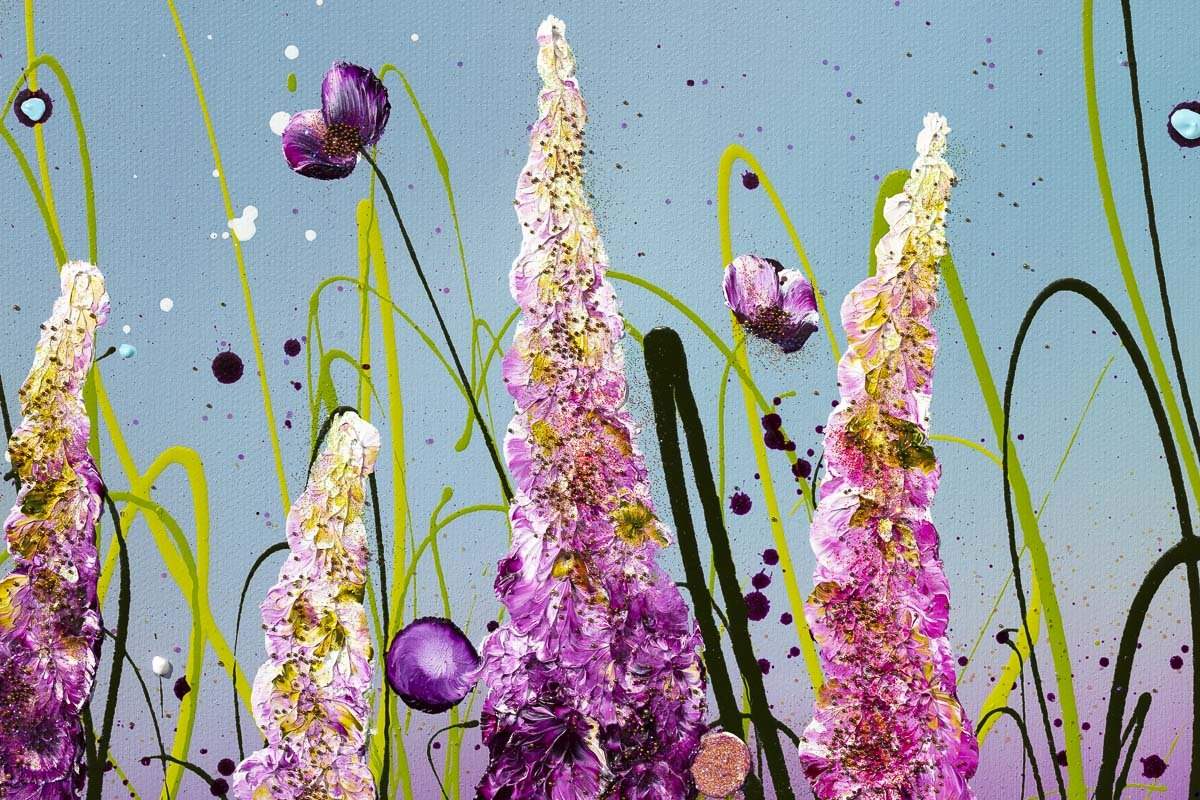 Wonderful Kind Of Crazy - Original - SOLD by artist Leanne Christie - Wyecliffe Galleries