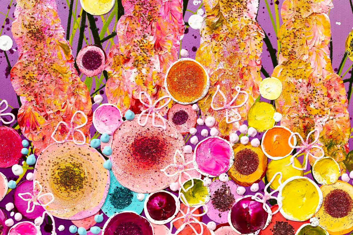 Wonderful Kind Of Crazy - Original - SOLD by artist Leanne Christie - Wyecliffe Galleries