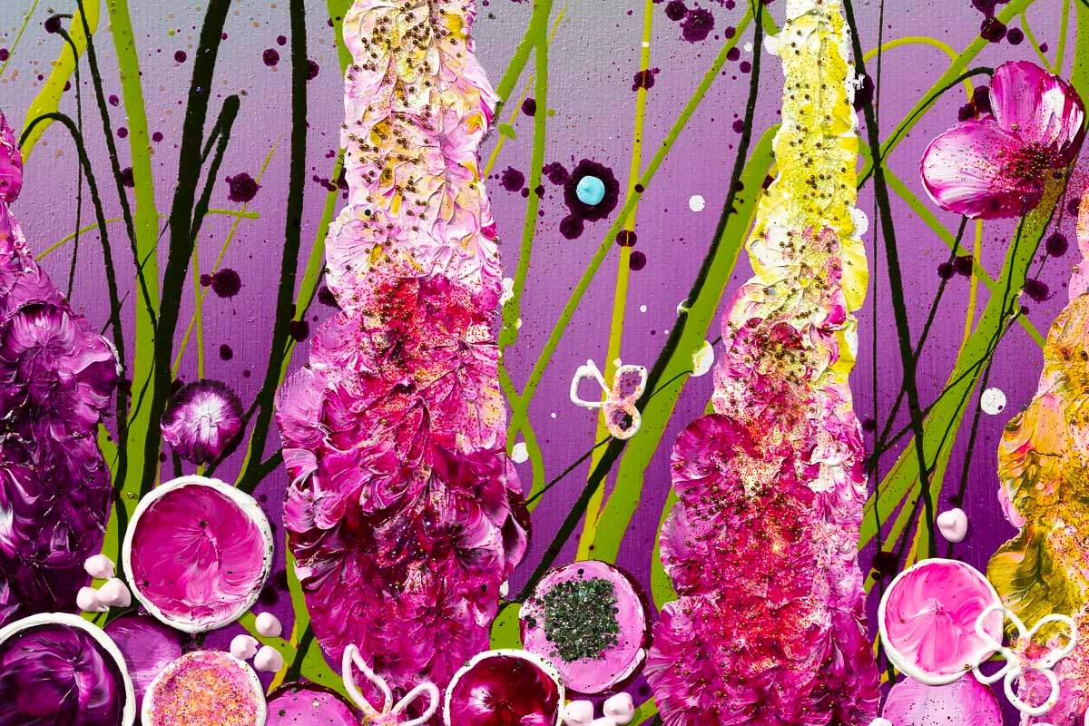 Wonderful Kind Of Crazy - Original - SOLD by artist Leanne Christie - Wyecliffe Galleries