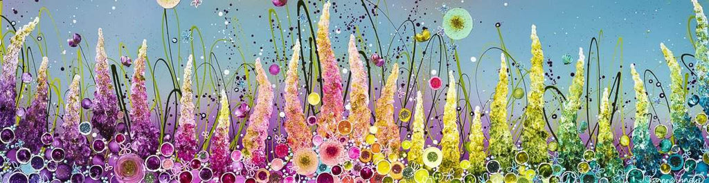 Wonderful Kind Of Crazy - Original - SOLD by artist Leanne Christie - Wyecliffe Galleries