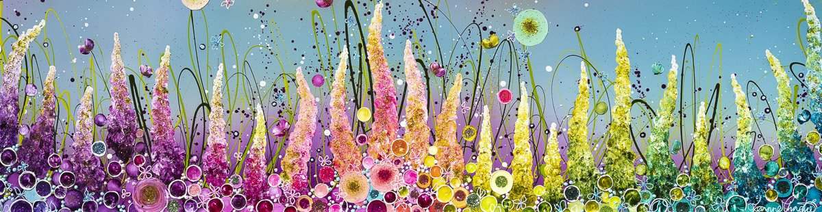 Wonderful Kind Of Crazy - Original - SOLD by artist Leanne Christie - Wyecliffe Galleries