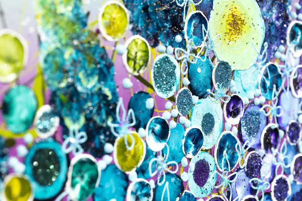 Wonderful Kind Of Crazy - Original - SOLD by artist Leanne Christie - Wyecliffe Galleries