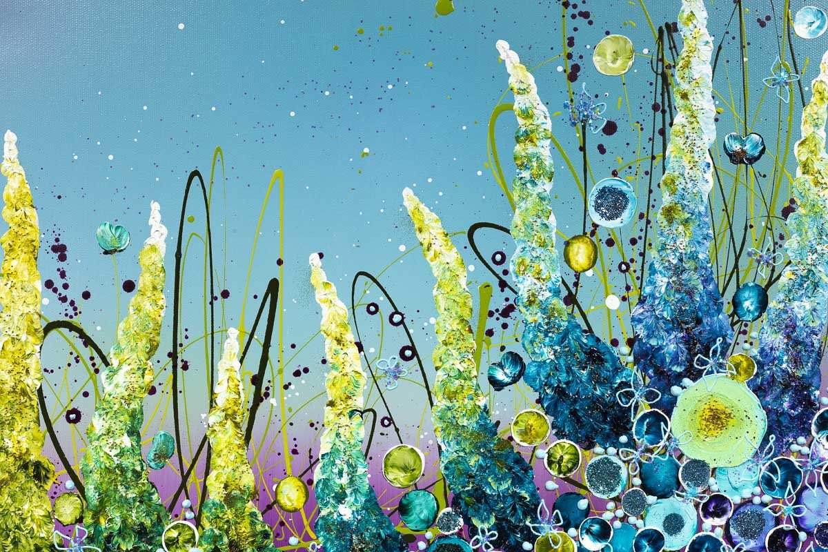 Wonderful Kind Of Crazy - Original - SOLD by artist Leanne Christie - Wyecliffe Galleries