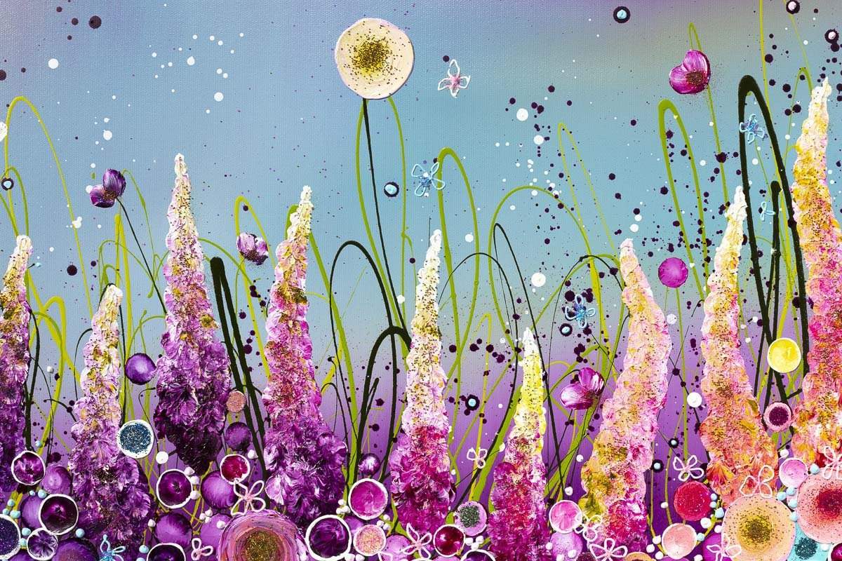 Wonderful Kind Of Crazy - Original - SOLD by artist Leanne Christie - Wyecliffe Galleries