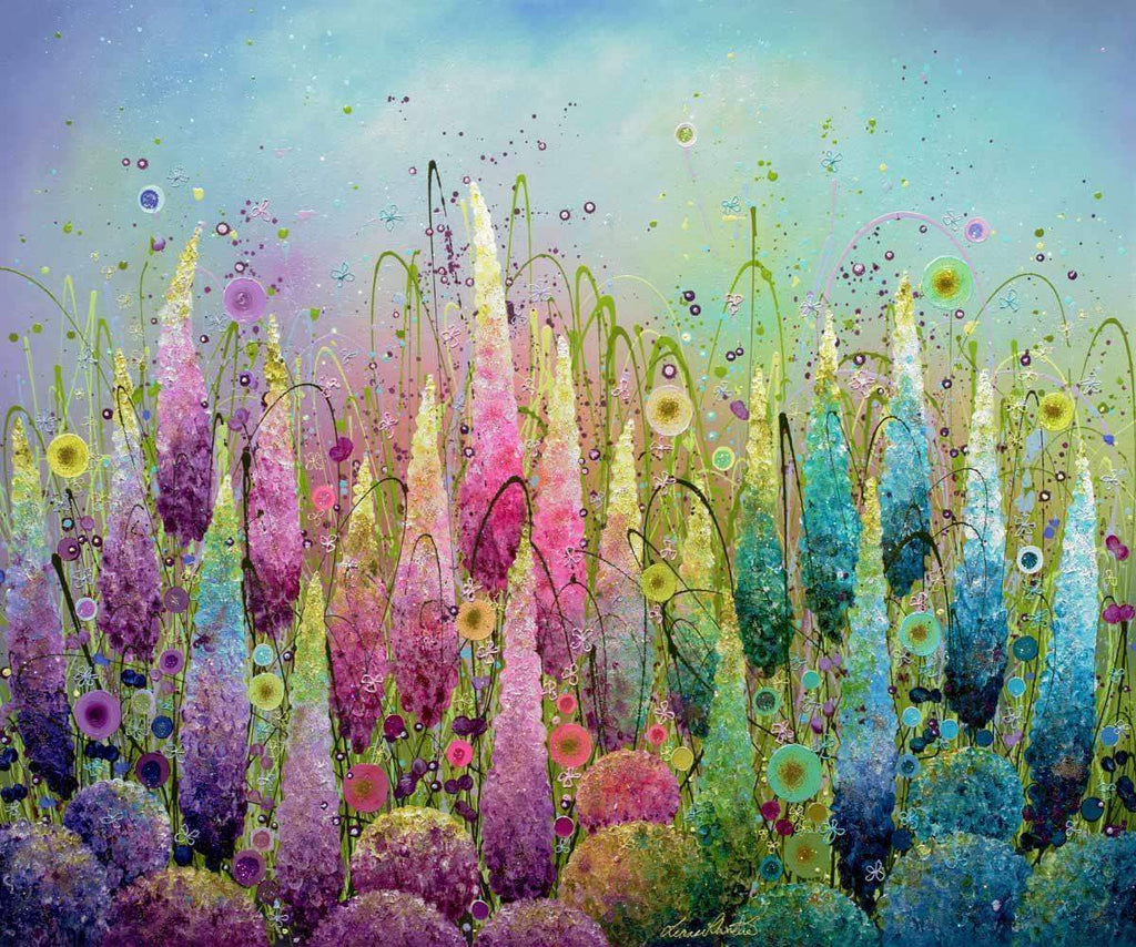 You Capture Me - Original - SOLD by artist Leanne Christie - Wyecliffe Galleries