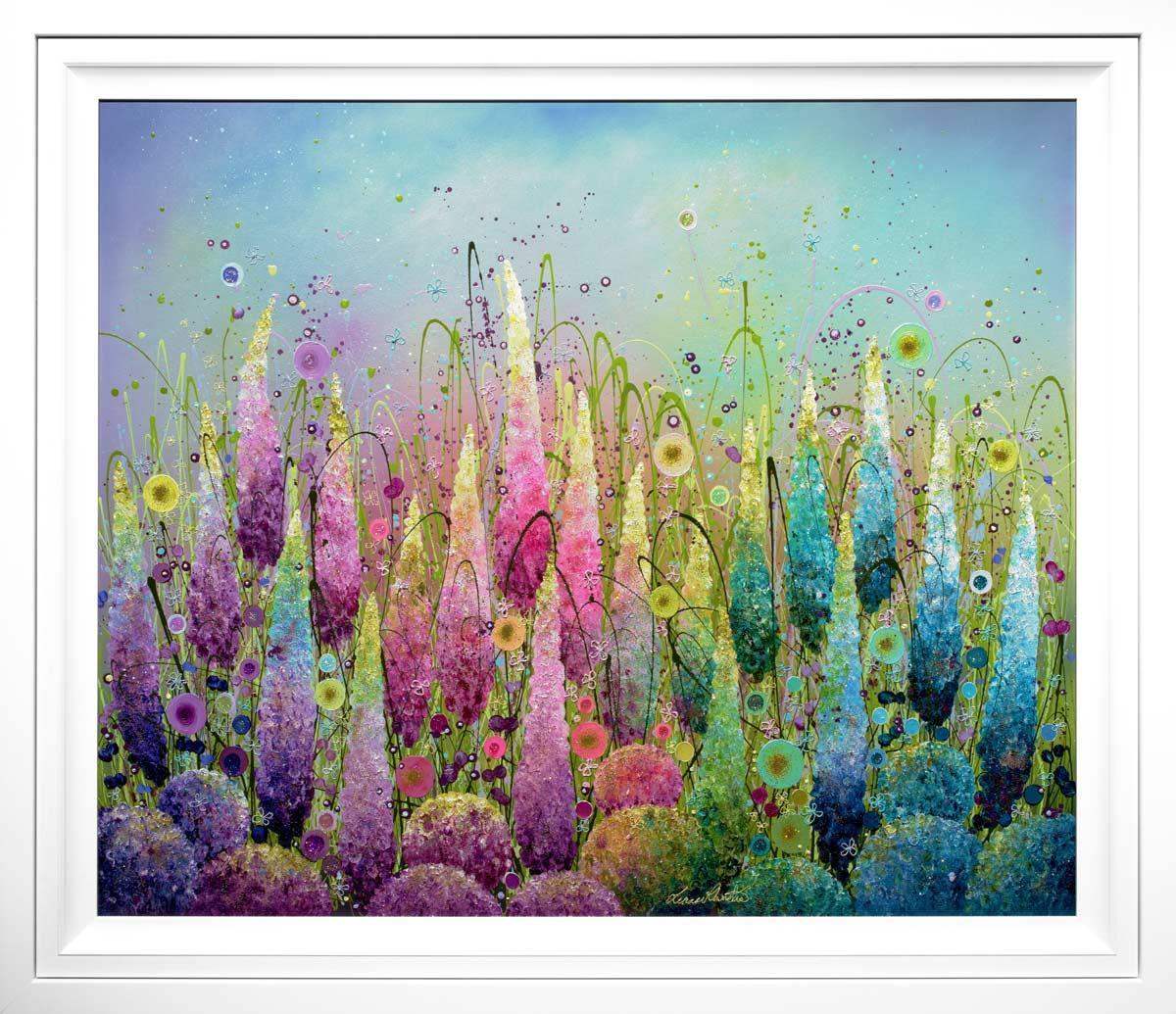 You Capture Me - Original - SOLD by artist Leanne Christie - Wyecliffe Galleries