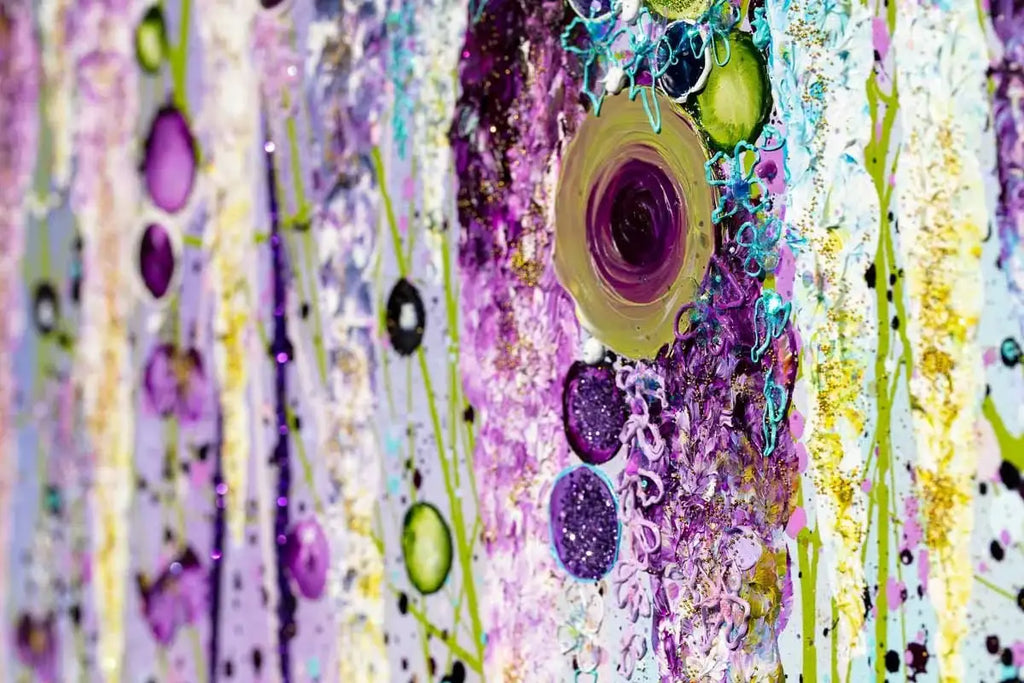 You Make Me Believe Anything - Original - SOLD by artist Leanne Christie - Wyecliffe Galleries